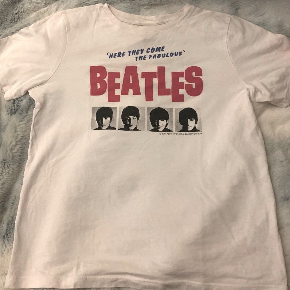 beatles graphic tee